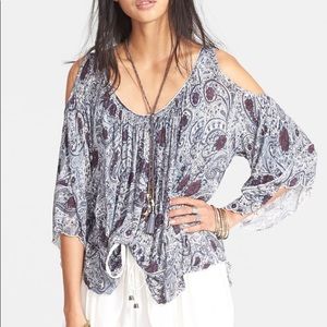 Free People Chloe Shoulder Top